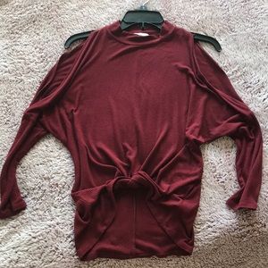 Shoulderless Turtleneck